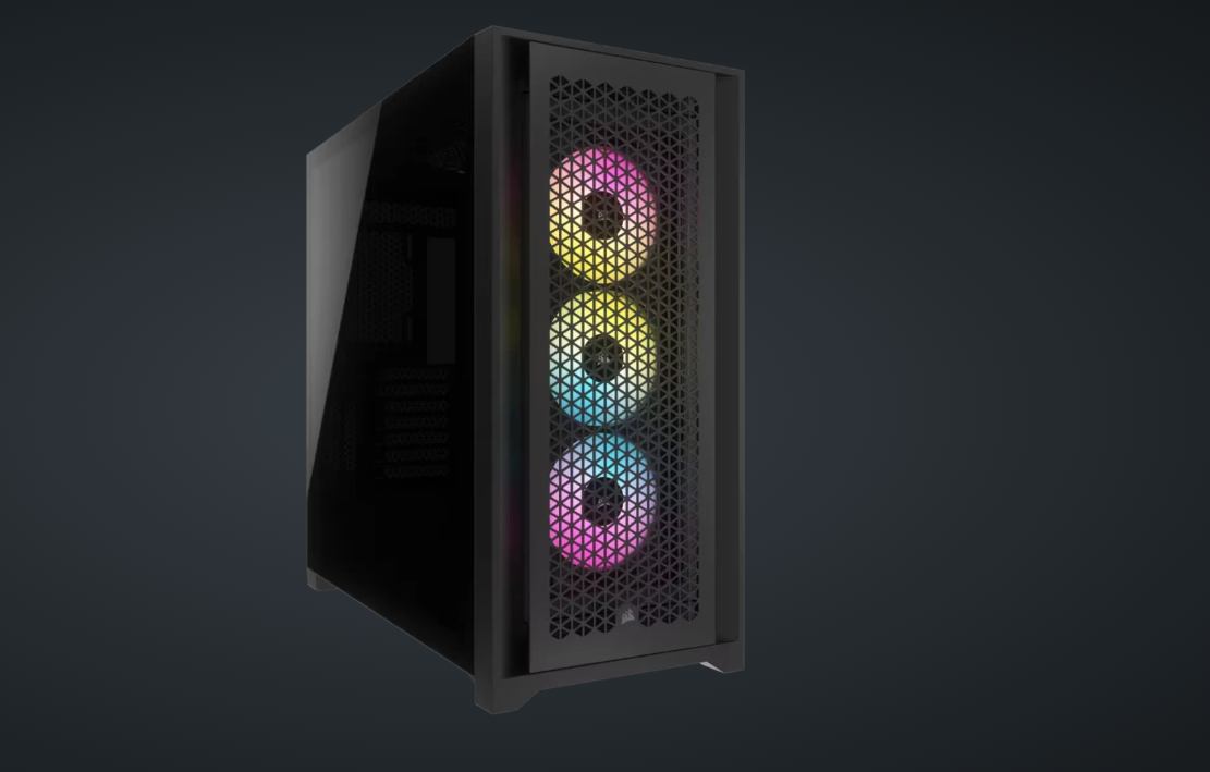 Carcasa Corsair iCUE 5000D RGB Airflow Mid Tower NEGRU (CC-9011242-WW)