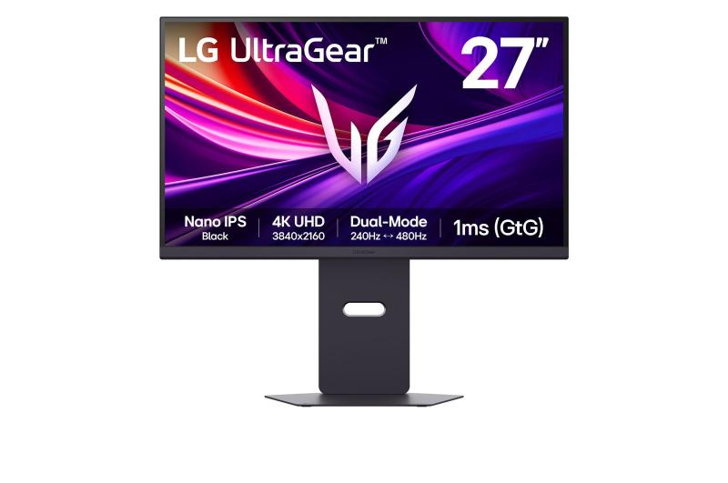 Monitor LG 27" 27G850A-B.AEU, Diagonal (inch): 27, Diagonal (cm): 68.47, Aspect ratio: 16:9, Panel: IPS, Resolution: 3840x2160, Refresh Rate: 240Hz, Response time GtG: 1ms, Brightness (max): 450 cd/m², Contrast (static) : 2000:1, Viewing angle: 178/178, Color Gamut Type: DCI-P3, Color Gamut (27G850A-B.AEU)