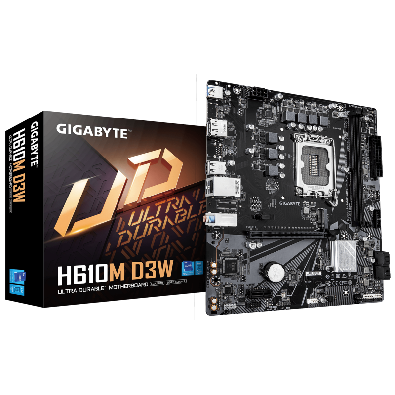 PLaca de baza GIGABYTE H610M D3W (H610M D3W)