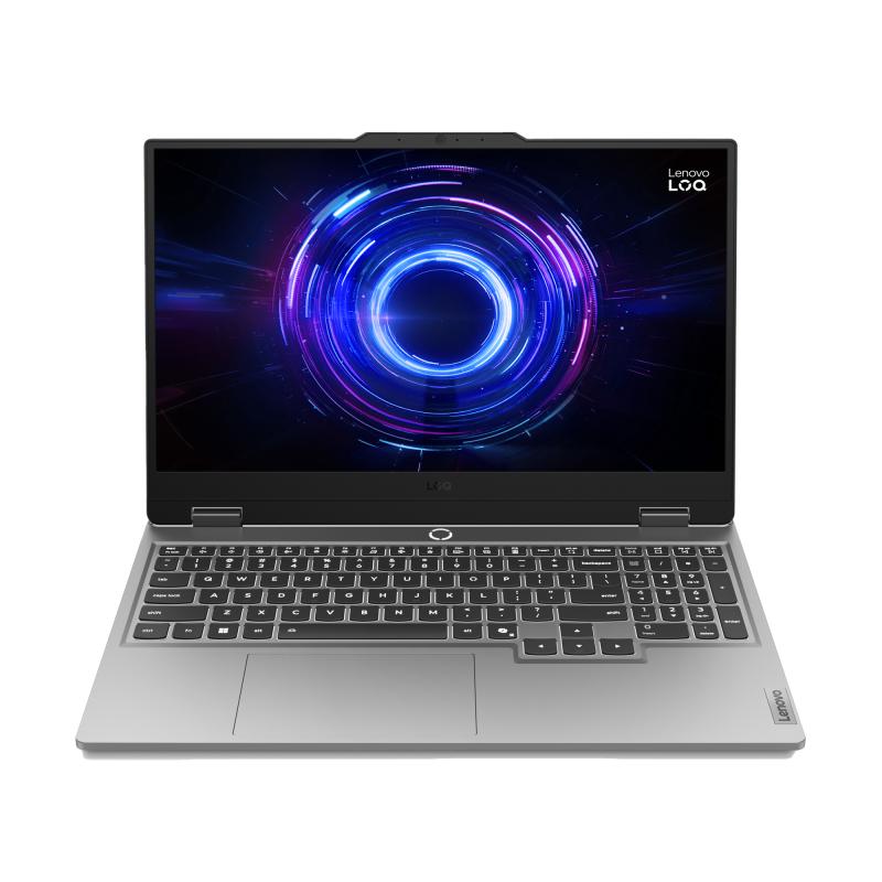 Laptop Lenovo Gaming LOQ 15IRX10, 15.6" FHD (1920x1080) IPS 300nits Anti-glare, 100% sRGB, 144Hz, G-SYNC®, Intel® Core i7-13650HX, 14C (6P + 8E) / 20T, P-core up to 4.9GHz, E-core up to 3.6GHz, 24MB Intel Smart Cache, video NVIDIA® GeForce RTX™ 5050 8GB GDDR7, Boost Clock 2370MHz, TGP 100W, 440 AI (83JE00AHRM)
