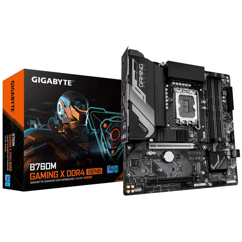 PLaca de baza Gigabyte B760M GAMING X DDR4 LGA1700 (B760M G X DDR4 GEN5)