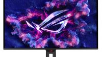 Monitor Asus 26.5" XG27ACDMS, Diagonal (inch): 26.5, Diagonal (cm): 67, Aspect ratio: 16:9, Panel: QD-OLED, Resolution: 2560x1440, Refresh Rate: 280Hz, Response time GtG: 0.03ms, Brightness (max): 1000 cd/m², Contrast (static) : 1.5M:1, Viewing angle: 178/178, Colours: 1073.7M, VESA Wallmount (XG27ACDMS)