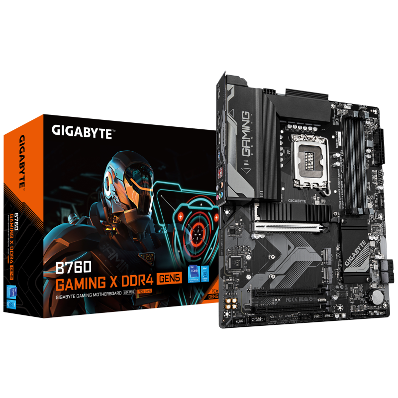 Placa de baza Gigabyte B760 GAMING X D4 GEN5 (B760 GAMING X D4 GEN5)