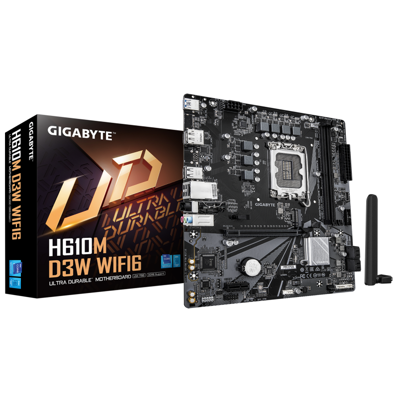 PLaca de baza GIGABYTE H610M D3W WIFI6 (H610M D3W WIFI6)
