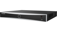 NVR Hikvision 16 canale AcuSeek DS-7616NXI-I2/VPRO; Enable AI by NVR: 20-ch@1080p (30 fps) / Disable AI by NVR: 32-ch@1080p (30 fps), H.265 +/H.265/H.264+/H.264, iesiri: HDMI/VGA, 2x SATA max 20TB pe HDD, AI by NVR: Facial recognition, AI by Camera: Facial recognition, perimeter protection, video (DS-7616NXI-I2/VPRO)