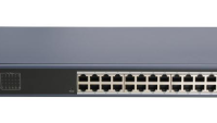 Switch 24 porturi Gigabit Hikvision DS-3E1528-SI-24T4F, 24 x gigabit RJ45 ports, 4 x gigabit fiber optical port, Support DHCP snooping, Support 802.1Q VLAN, Support ACL List, Support STP/ERPS loop prevention, storm control, Support ARP Anti-Spoofing, Support SNMP, QoS, 6 kV Surge Protection (DS-3E1528-SI-24T4F)