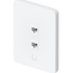 Ubiquiti UniFi Universal Paintable Keystone Wall Plate - Vertical, 4-Pack - 2 Port (UACC-WP-Keystone-V-2P)