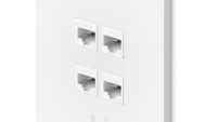 Ubiquiti UniFi Universal Paintable Keystone Wall Plate - Vertical, 4-Pack - 4 Port (UACC-WP-Keystone-V-4P)