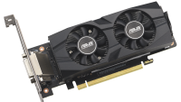 ASUS GeForce RTX 3050 LP BRK OC Edition. Graphics processor family: NVIDIA, Graphics processor: GeForce RTX 3050. Discrete graphics card memory: 6 GB, Graphics card memory type: GDDR6, Memory bus: 96 bit. Maximum resolution: 7680 x 4320 pixels. DirectX version: 12  Ultimate, OpenGL version: 4.6 (90YV0KQ0-M0NA00)