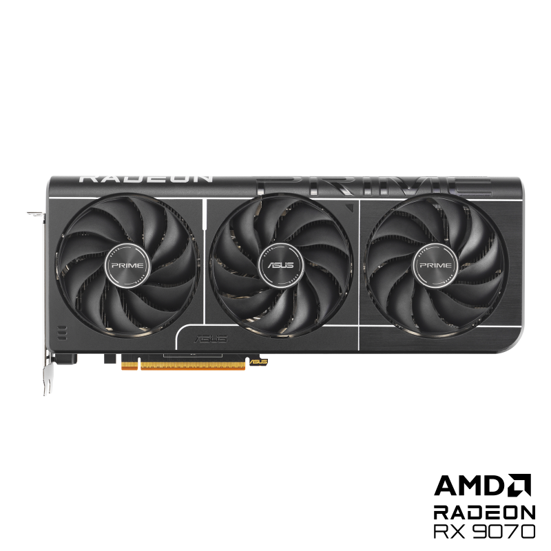 Placa Video ASUS PRIME RADEON RX 9070 OC 16GB GDDR6 256 bit, PCIE 5.0, 1x HDMI 3x DP (PRIME-RX9070-O16G)