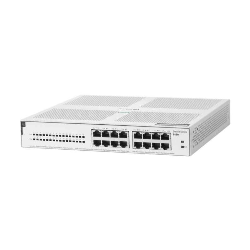 ARUBA NETWORKS HPE Networking Instant On Switch 16p Gigabit CL4 PoE 124W 1430 (R8R48A) - imagine 4