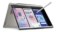 Laptop Lenovo Yoga 7 2-in-1 14ILL10, 14" 2.8K WQXGA+ (2880x1800) OLED 1100nits (peak) / 500nits (typical) Glossy / Anti-fingerprint, 100% DCI-P3, 120Hz, Dolby Vision®, TÜV Low Blue Light, DisplayHDR™ True Black 1000, Glass, Touch, Intel® Core Ultra 7 258V, 8C (4P + 4LPE) / 8T, Max Turbo up to (83JQ00ANRM)