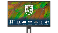 Monitor Philips 31.5" 32B1N3800/00, Diagonal (inch): 31.5, Diagonal (cm): 80, Aspect ratio: 16:9, Panel: LCD VA, Resolution: 3840x2160, Refresh Rate: 60Hz, Response time GtG: 4ms, Brightness (max): 350 cd/m², Contrast (static) : 3500:1, Contrast (dynamic): 50M:1, Viewing angle: 178/178, Color Gamut (32B1N3800/00)