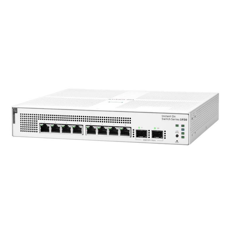 ARUBA NETWORKS HPE Networking Instant On Switch 8p Gigabit CL4 PoE 2p SFP 124W 1930 (JL681A) - imagine 2