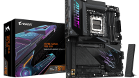 GIGABYTE X870E AORUS PRO X3D. Processor manufacturer: AMD, Processor socket: Socket AM5, Compatible processor series: AMD Ryzen 7000  Series, AMD Ryzen 8000 Series, AMD Ryzen 9000 Series. Supported memory types: DDR5-SDRAM, Maximum internal memory: 256 GB, Memory slots type: DIMM. Supported storage (X870E A PRO X)