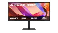 Monitor LG 34" 34U650A-B.AEU, Curvature: 3800R, Diagonal (inch): 34, Diagonal (cm): 86, Aspect ratio: 21:9, Panel: WQHD, Resolution: 3440x1440, Refresh Rate: 100Hz, Response time GtG: 5ms, Brightness (max): 300 cd/m², Contrast (static) : 1000:1, Viewing angle: 178/178, Color Gamut Type: sRGB, Color (34U650A-B.AEU)