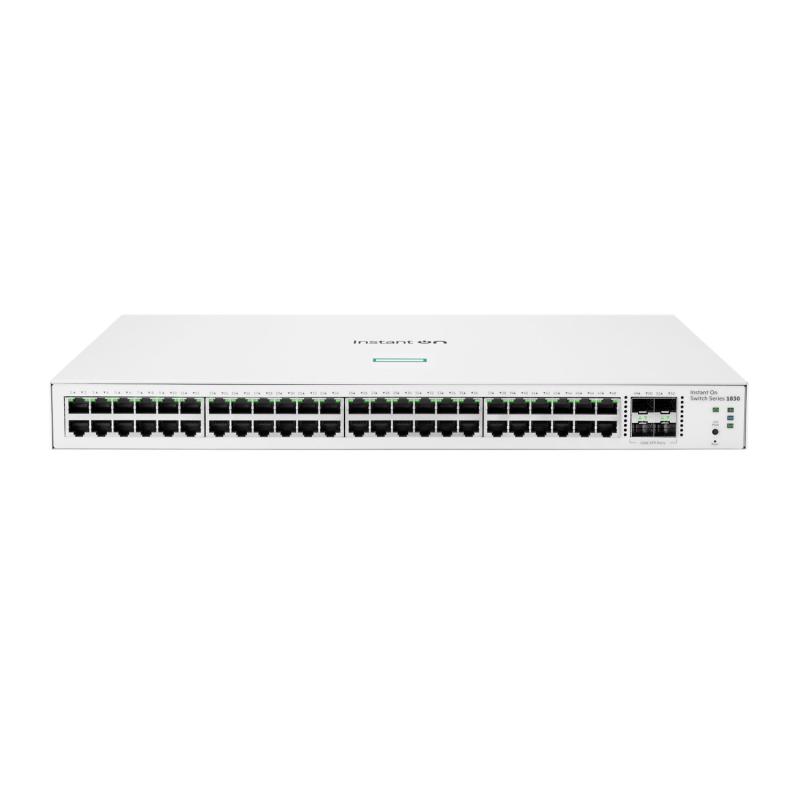 ARUBA NETWORKS HPE Networking Instant On Switch 48p Gigabit 4p SFP 1830 (JL814A)