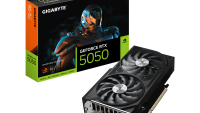 GIGABYTE GeForce RTX 5050 WINDFORCE OC V2 8G. Graphics processor family: NVIDIA, Graphics processor: GeForce RTX 5050, Processor frequency: 2587 MHz. Discrete graphics card memory: 8 GB, Graphics card memory type: GDDR6, Memory bus: 128 bit, Memory clock speed:  20000 MHz. Maximum resolution: 7680 x (GV-N5050WF2OCV2-8GD)