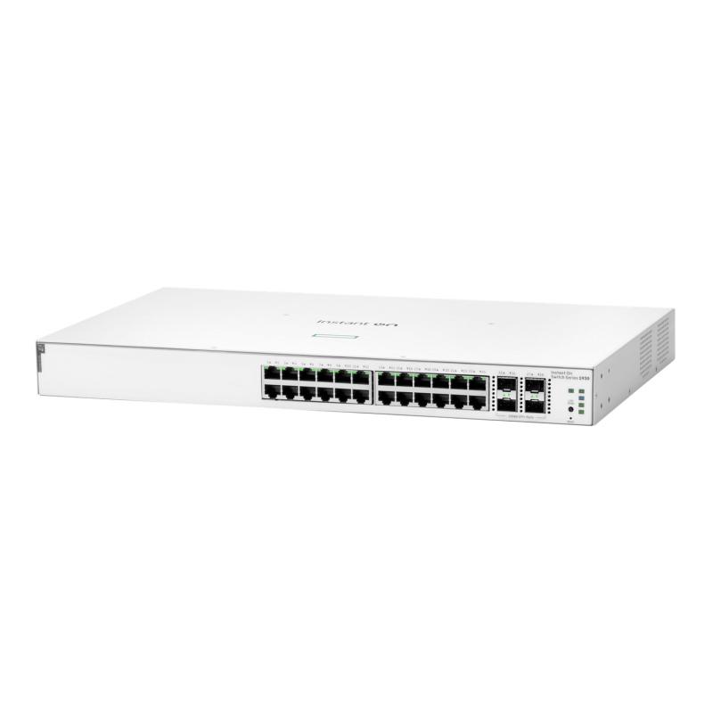 ARUBA NETWORKS HPE Networking Instant On Switch 24p Gigabit CL4 PoE 4p SFP+ 195W 1930 (JL683B) - imagine 2