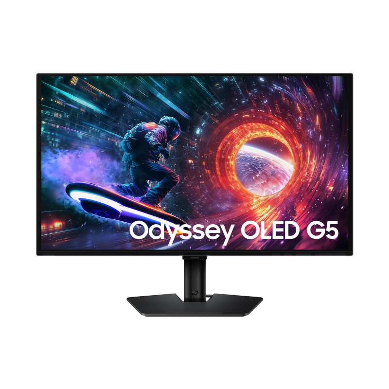 Monitor Samsung 27" LS27FG500SUXEN, Diagonal (inch): 27, Diagonal (cm): 68, Aspect ratio: 16:9, Panel: OLED, Resolution: 2560x1440, Refresh Rate: 180Hz/144Hz, Response time GtG: 0.03ms, Brightness (max): 200 cd/m², Contrast (static) : 1M:1, Viewing angle: 178/178, Color Gamut Type: DCI, Color Gamut (LS27FG500SUXEN)