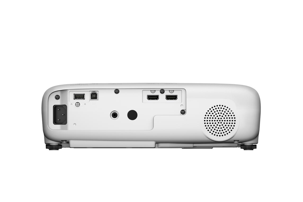 PROJECTOR EPSON EB-FH08, Tehnologie 3LCD, Luminozitate; 3600 Lumeni, Rezolutie: FullHD 1080p, Aspect 16:9, Sursa lumina: Lampa, Durata de viata lampa: 6.000h, 12.000h eco mode, Contrast: 16.000:1, Refresh rate: 192 Hz - 240 Hz, Interfata; USB 2.0 Type B (Service Only), HDMI in (2x), Jack plug out (V11HB54040) - imagine 2