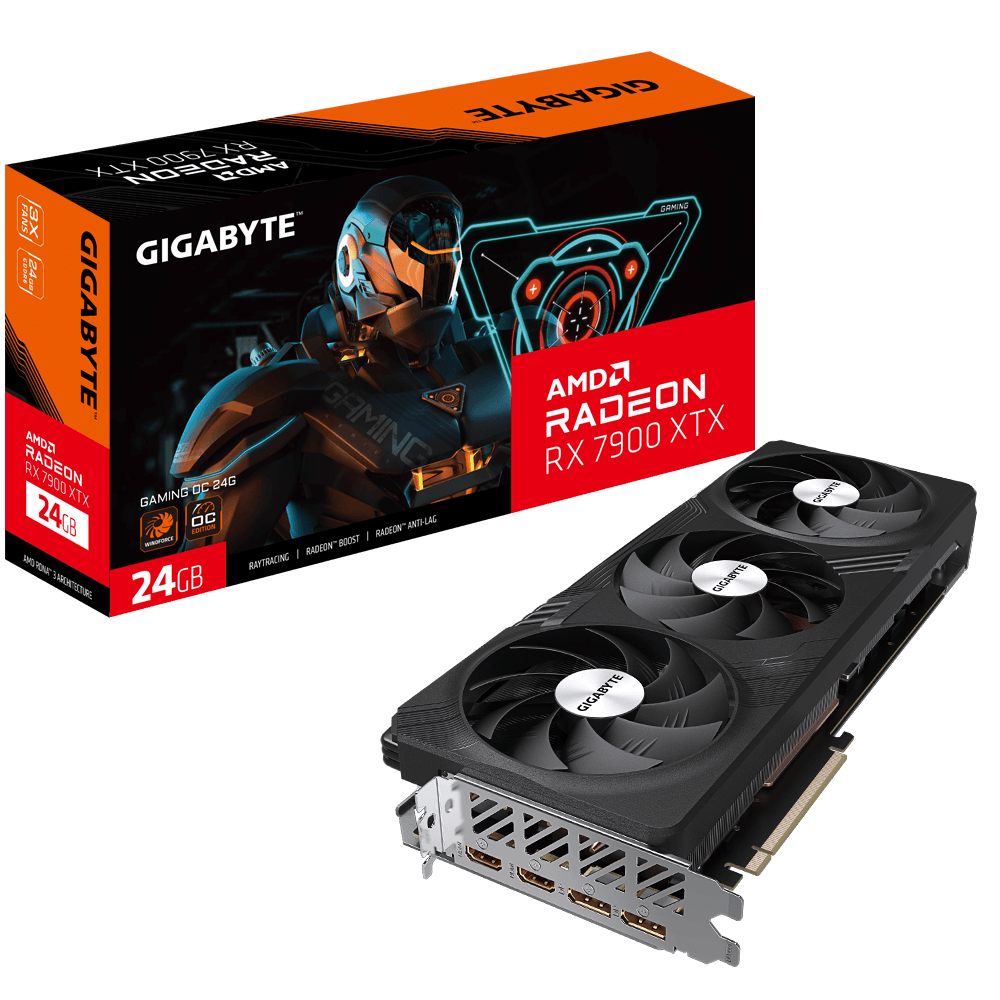Placa video Gigabyte Radeon RX7900 XTX GAMING OC 24G (R79XTXGAM OC-24GD)