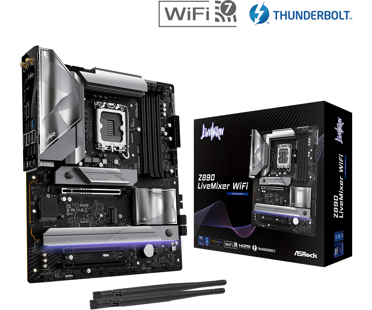 Placa de bază Gigabyte H610I DDR4 LGA1700 (Z890 LIVEMIXER WIFI)