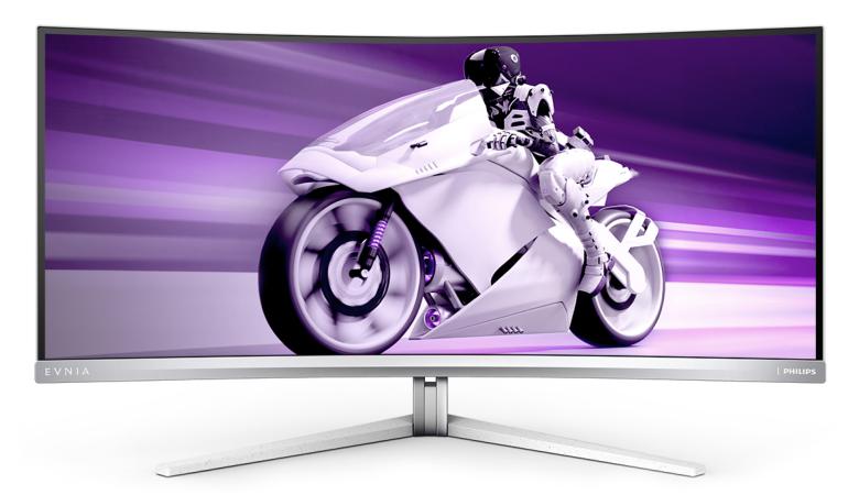Monitor Consumer Philips 34M2C8600/00, 34", 3440 x 1440 pixeli, White, 2 ani Garantie (34M2C8600/00) - imagine 2
