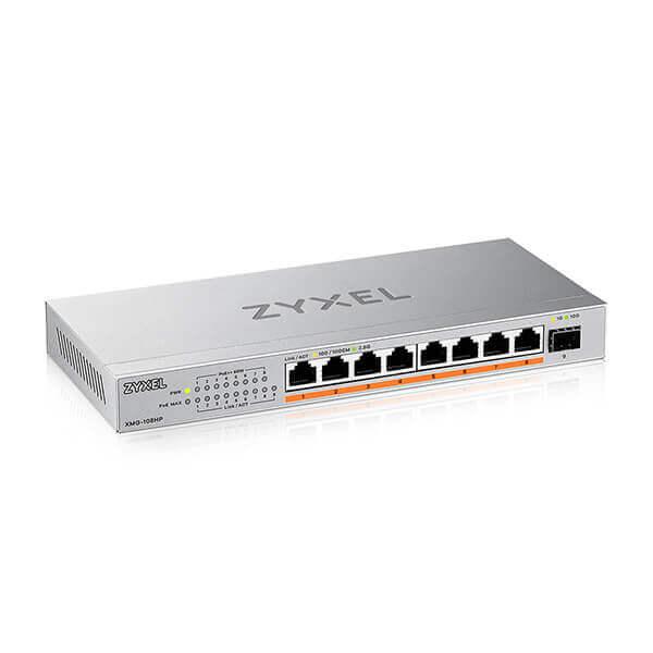 SWITCH ZYXEL XMG108HP 8 PORT POE 1 SPF+ (XMG-108HP-EU0101F)