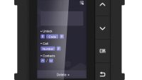Modul de afisare pentru videointerfon modular Hikvision DS-KD-DIS; ecran LCD 3.5 inch, rezolutie 320x480P; 4 butoane de operare; memorie pentru 500 de contacte; apelare din lista de contacte; deschidere usa cu Pin cu ajutorul modului de tastatura( nu este inclus); montare aplicata sau ingropata (DS-KD-DIS)