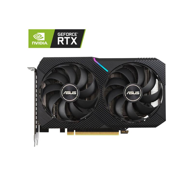 Placa video ASUS GeForce RTX 3050 DUAL OC LHR 8GB GDDR6 128-bit (DUAL-RTX3050-O8G) - imagine 2