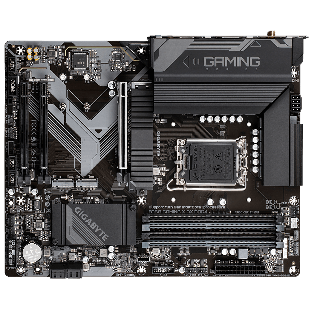 Placa de bază Gigabyte B760 GAMING X AX DDR4 LGA1700 (B760 GAMINGX AX D4) - imagine 3