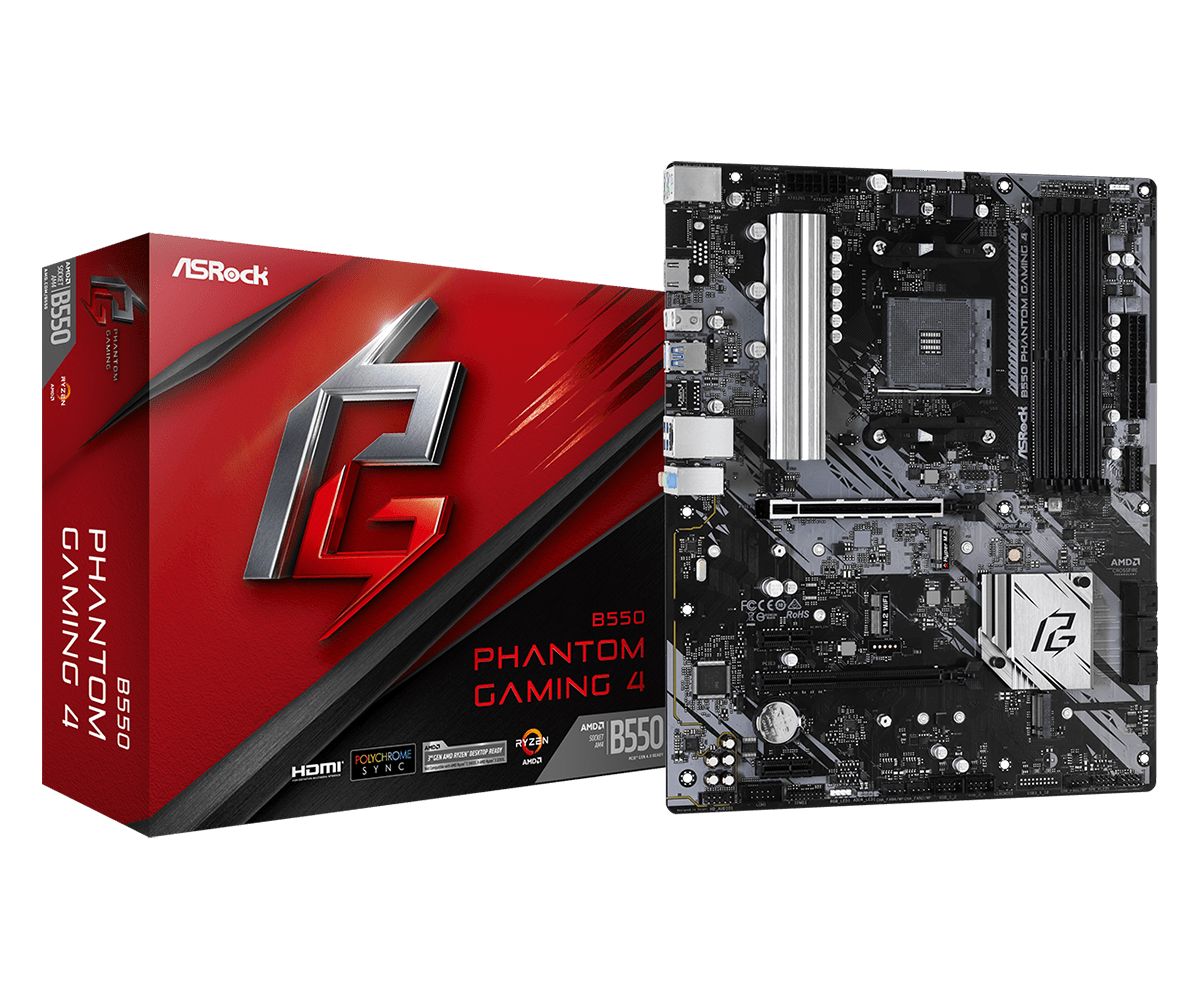 Placa de bază ASRock B550 Phantom Gaming 4 AM4 (B550 PHANTOM GAM4)