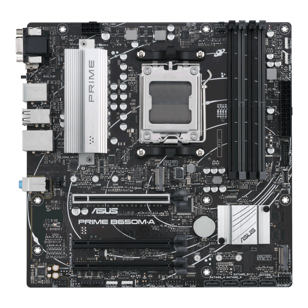 Placa de bază ASUS PRIME B650M-A AM5 (PRIME B650M-A) - imagine 2