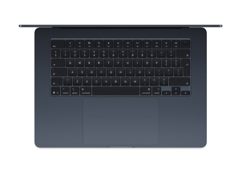MacBook Air 13.6" Retina/Apple M4 (CPU 10-core, GPU 8-core, Neural Engine16-core)/16GB/256GB - Midnight - INT KB (2025) 30W USB‑C (MW123RO/A) - imagine 2
