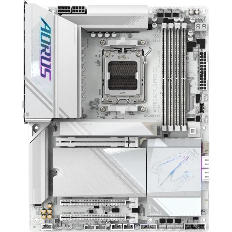 Placa de bază Gigabyte X870E AORUS PRO ICE AM5 (X870E AORUS PRO ICE) - imagine 2