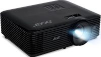 Videoproiector Acer X1228Hn, XGA 1024* 768, up to WUXGA 1920* 1200, 4.800 lumeni/ 3.840 lumeni Ecomode, 4:3/ 16:9, 20.000:1, zoom optic 1.1x, dimensiune maxima imagine 300", distanta maxima de proiectie 11.8 m, boxa 3W, lampa 6.000 ore/ 15.000 ore ExtremeEco, 27dB, 2.8 kg, D-sub, 2* HDMI, PC audio (MR.JX111.001)
