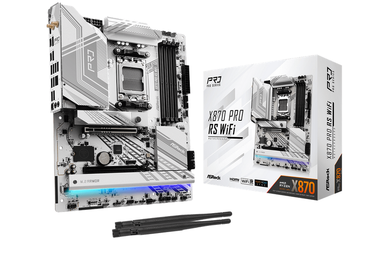 Placa de bază ASRock X870 PRO RS WIFI AM5 (X870 PRO RS WIFI)