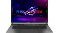 Laptop Gaming ASUS ROG Strix G16 G614FP-RV078 / 90NR0L47-M003S0, ecran 16" FHD+ (1920×1200) 16:10 IPS-level 165Hz anti-glare, 300 nits, contrast 1000:1, 100% sRGB, Dolby Vision, procesor AMD Ryzen 9 9955HX 2.5GHz (până la 5.4GHz, 80MB cache, 16C/32T), grafică NVIDIA GeForce RTX 5070 Laptop 8GB GDDR7 (G614FP-RV078)