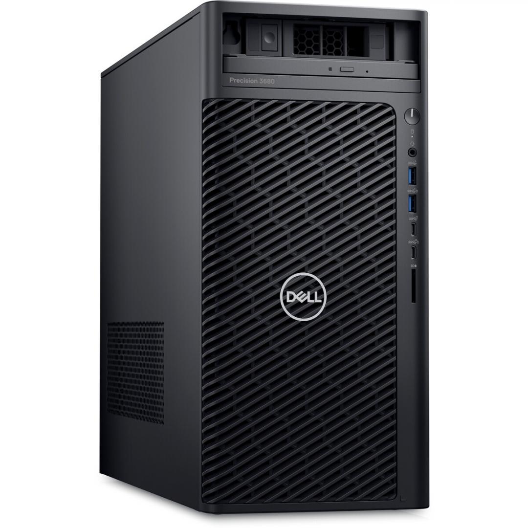 DELL Precision 3680 Tower 1000W, Intel I9-14900K, 64 GB Ram, 2TB+2TB SSD, NVIDIA RTX 4500 Ada, Windows 11 Pro (DP3680I96422RTXWP) - imagine 2
