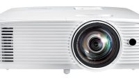 Videoproiector Optoma X309ST, DLP 3D, XGA 1024*768, 3.700 lumeni, 25.000:1, 4:3/ 16:9, dimensiune maxima imagine 247", distanta de proiectie 0.4m - 3.1 m, lampa 6.000 ore/ 15.000 Eco, VGA, HDMI, composite video, audio in/ out, USB-A power 1A, RS232, 26- 28 dB, Security bar, Kensington Lock (E9PD7DQ01EZ1)