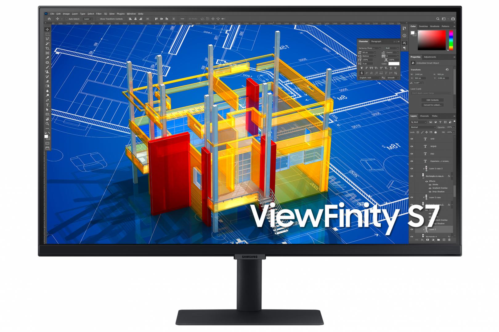 Monitor Samsung 27" LS27A700NWPXEN (LS27A700NWPXEN) - imagine 17