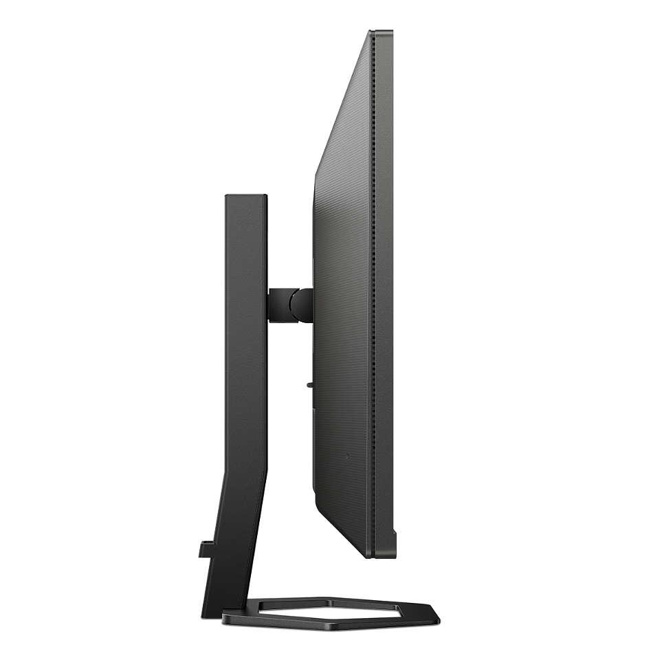 MONITOR Philips 27E1N5500LA 27 inch, Panel Type: VA, Backlight: WLED ,Resolution: 2560x1440, Aspect Ratio: 16:9, Refresh Rate:75Hz, Responsetime GtG: 4ms , Brightness: 300 cd/m², Contrast (static): 3000:1,Contrast (dynamic): Mega Infinity DCR, Viewing angle: 178º(R/L) ,178º(U/D), Color Gamut (27E1N5500LA/00) - imagine 4