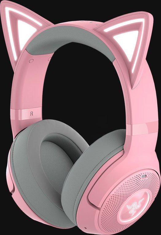Casti Razer Kraken Kitty V2 Bluetooth 5.2Quartz Edition (RZ04-04860100-R3M1)