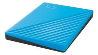 HDD Extern WD My Passport, 2TB, 2.5", Albastru, USB 3.2 (WDBYVG0020BBL-WESN)