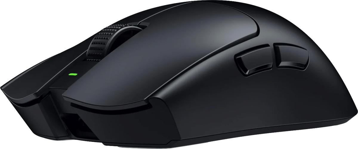 Mouse Razer Viper V3 Pro, rezolutie maxima 35000 DPI, durata de viata baterie pana 95 hours la 1000 Hz, pana la 62 pre la 2000 Hz, pana la 40 ore la 4000 Hz pana la ore la 8000 Hz, negru (RZ01-05120100-R3G1)