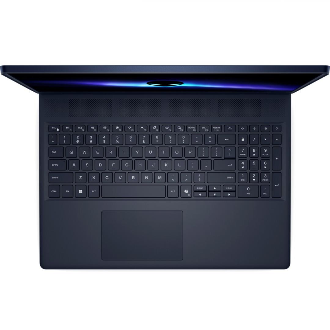 Laptop Gaming Alienware 16 Aurora AC16250, 16" WQXGA (2560 x 1600) 120Hz, 300 nits, ComfortView Plus, 100% sRGB color gamut, Intel(R) Core(TM) 7 Processor (Series 2) 240H (24MB cache, 10 cores, 1.80 to 5.20 GHz P-Core), NVIDIA(R) GeForce RTX(TM) 4050, 6 GB GDDR6, 16GB, 2x8GB, DDR5, 5600 MT/s (5200 (AWAC1625C71614050WP) - imagine 2