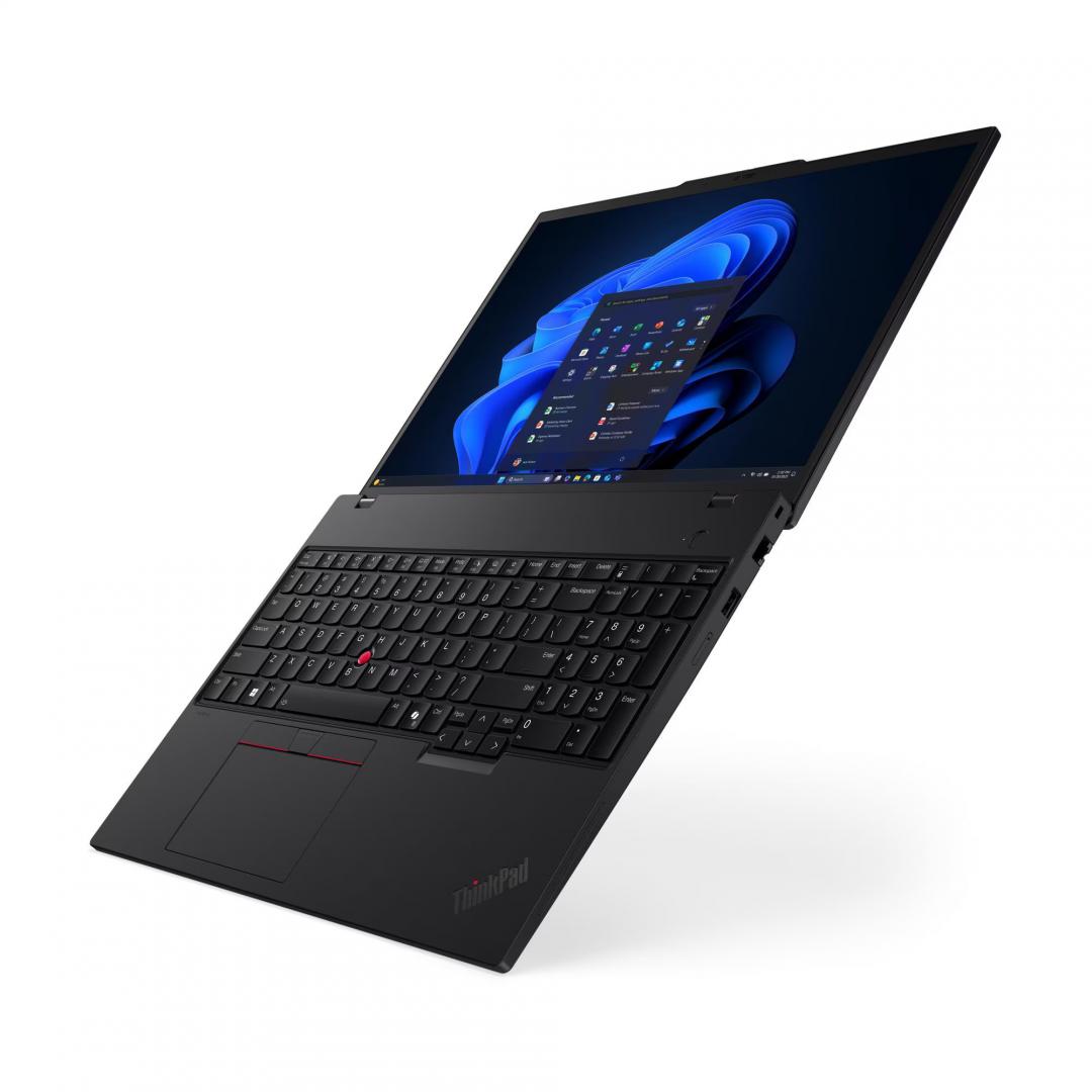 Laptop Lenovo ThinkPad T14 Gen 6 (Intel); 14" WUXGA (1920x1200) IPS 400nits Anti-glare, 45% NTSC, 60Hz, DBEF5; Intel® Core Ultra 5 228V, 8C (4P + 4LPE) / 8T, Max Turbo up to 4.5GHz, 8MB; Video Integrated Intel® Arc™ Graphics 130V; RAM 1x 32GB Soldered LPDDR5x-8533, MoP Memory; Models with V series (21QG000VRI) - imagine 2
