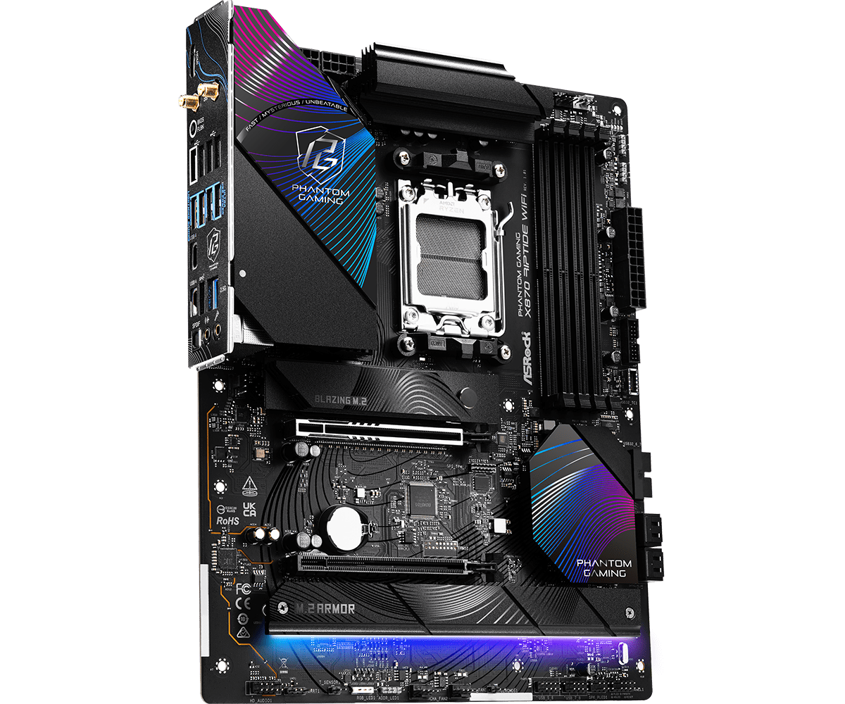 Placa de bază ASRock X870 RIPTIDE WIFI AM5 (X870 RIPTIDE WIFI) - imagine 4