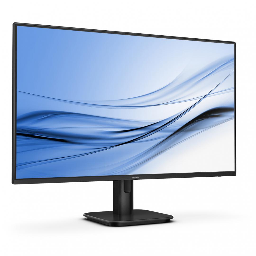Monitor Philips 27" 27E1N1100A/00, Diagonal (inch): 27, Diagonal (cm): 69, Aspect ratio: 16:9, Panel: IPS, Resolution: 1920x1080, Refresh Rate: 100Hz, Response time GtG: 4ms, Response time MPRT: 1ms, Brightness (max): 250 cd/㎡, Contrast (static) : 1300:1, Contrast (dynamic): Mega Infinity DCR (27E1N1100A/00) - imagine 16